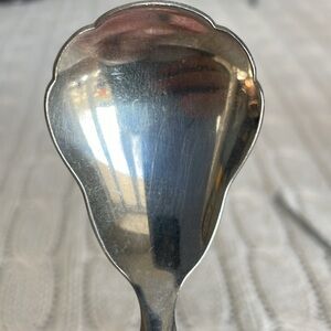 VTG Oneida LTD Wm A Rogers 6” spoon Sugar mayonnaise condiments deluxe stainless